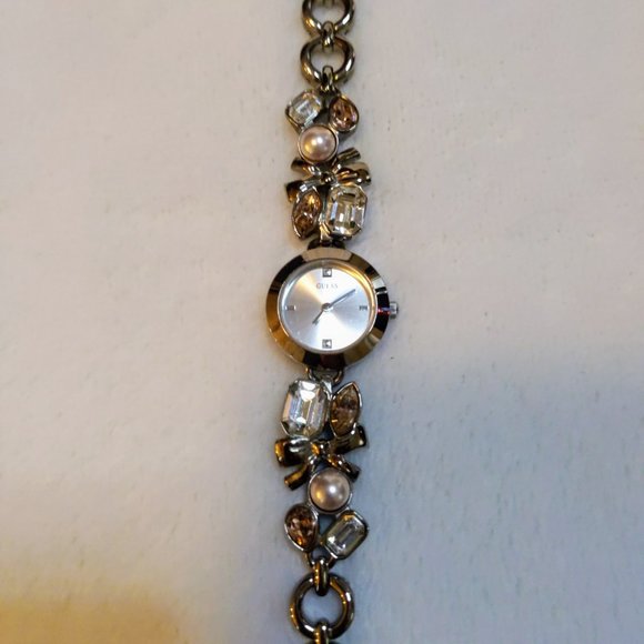 GUESS Crystallized Romance Bracelet Watch main image 7